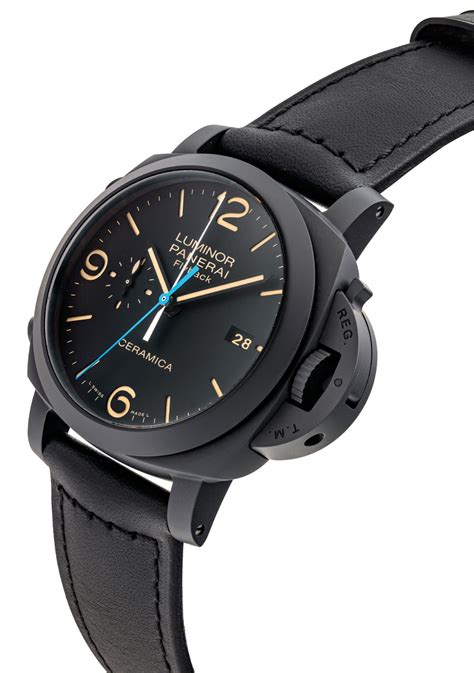 panerai full black|panerai black ceramic.